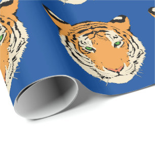 Tiger Wrapping Paper Geschenkpapier