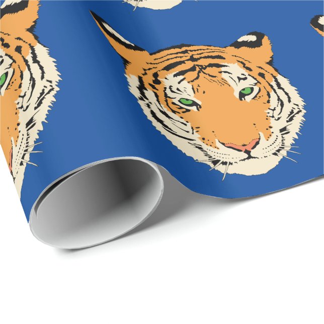 Tiger Wrapping Paper Geschenkpapier (Rolleneckpunkt)