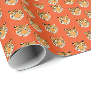 Tiger Wrapping Paper Geschenkpapier