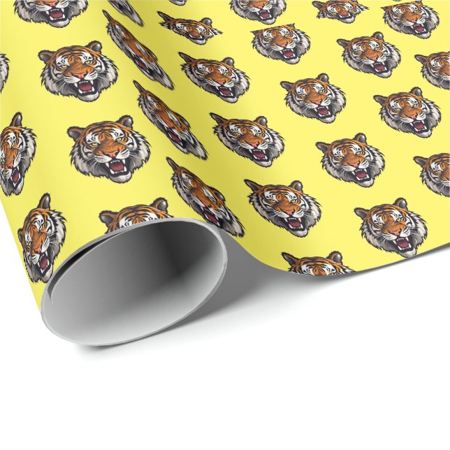 Tiger Wrapping Paper Geschenkpapier (Rolleneckpunkt)