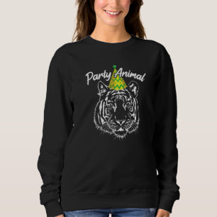 Tiger Zoo Animal Party Animal Animal Sweatshirt