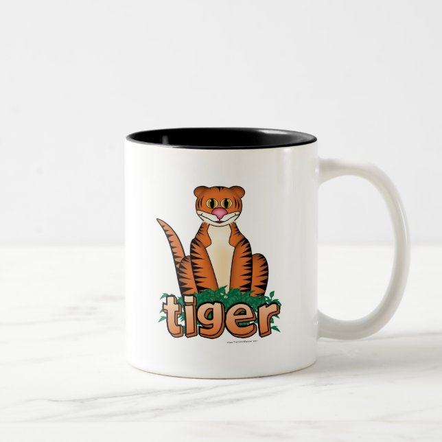 TIGER! ZWEIFARBIGE TASSE (Rechts)