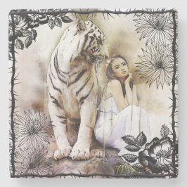 Tigerader Steinuntersetzer