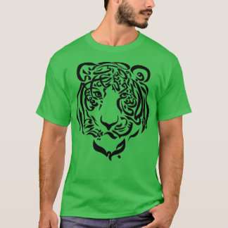 Tigerarabickalligrafie T-Shirt