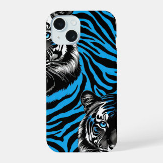 Tigeraugen iPhone 15 Hülle