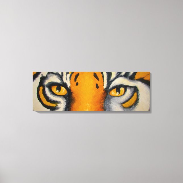 Tigeraugen Leinwanddruck (Vorderseite)