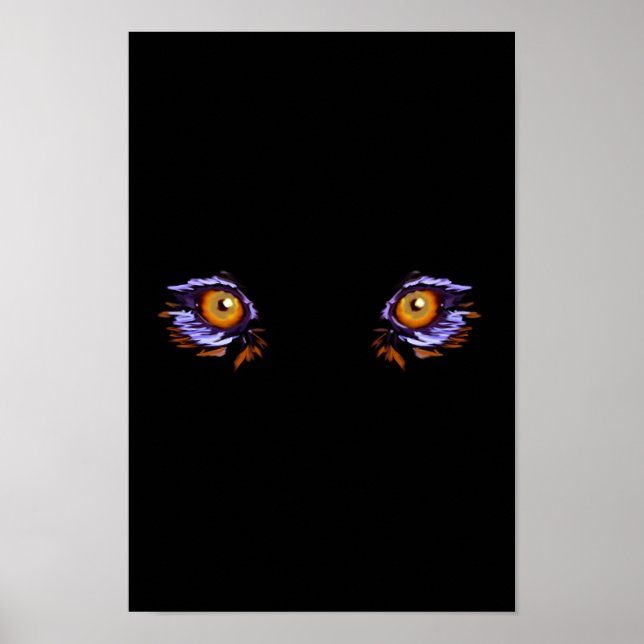 Tigeraugen Poster (Vorne)