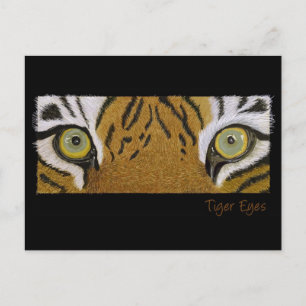 Tigeraugen Postkarte