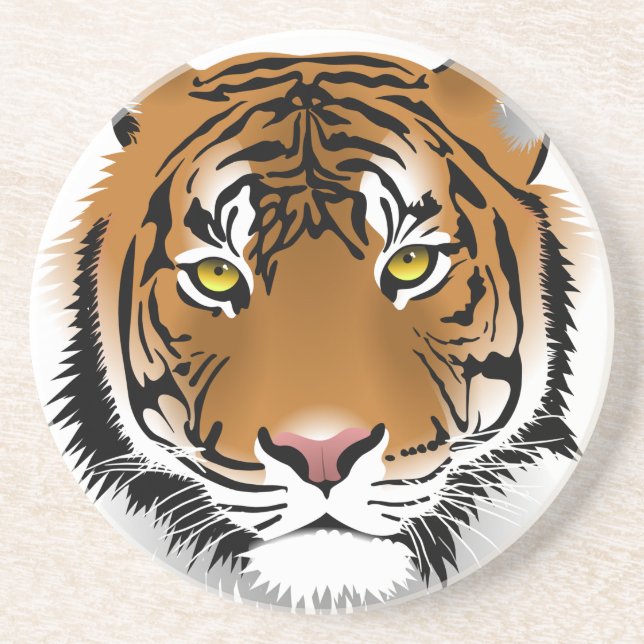 Tigeraugen Sandstein Untersetzer (Vorne)