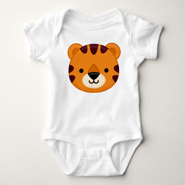 Tigerbaby Baby Strampler (Vorderseite)