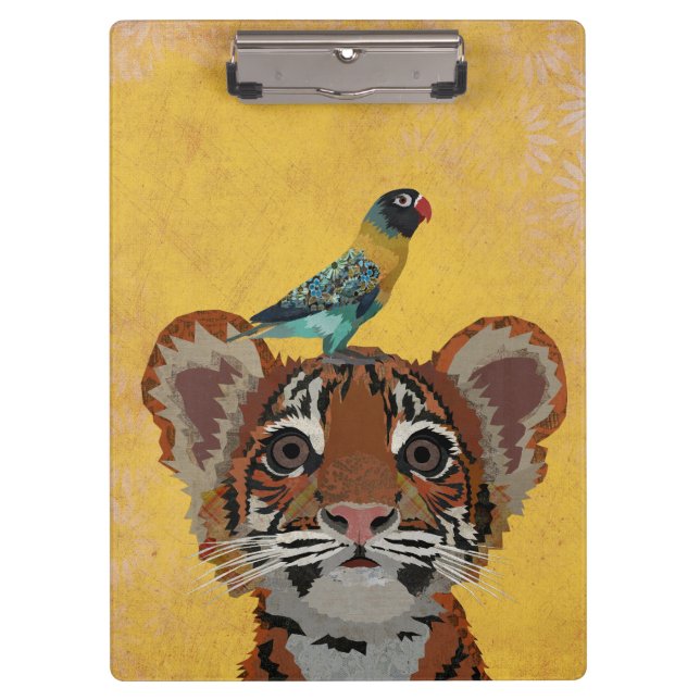 TIGERBABY & VOGEL KLEMMBRETT (Vorderseite)