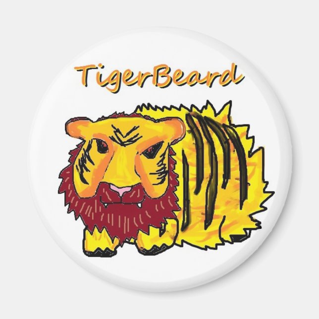 Tigerbeard Magnet (Vorne)