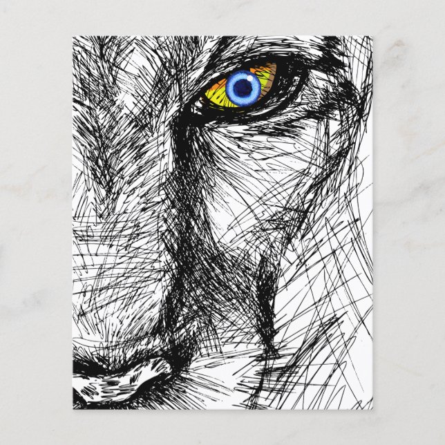 Tigerblick Flyer (Vorne)