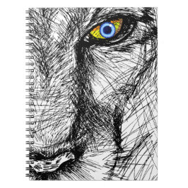 Tigerblick Notizblock