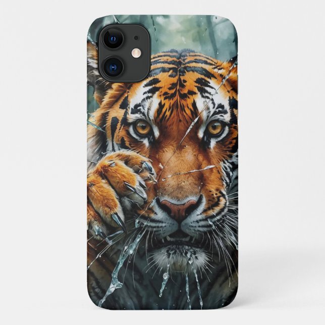 Tigerbruch durch Case-Mate iPhone hülle (Rückseite)