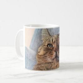 Tigercat Illustration Design Kaffeetasse