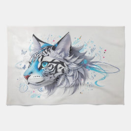 Tigerdesign Geschirrtuch