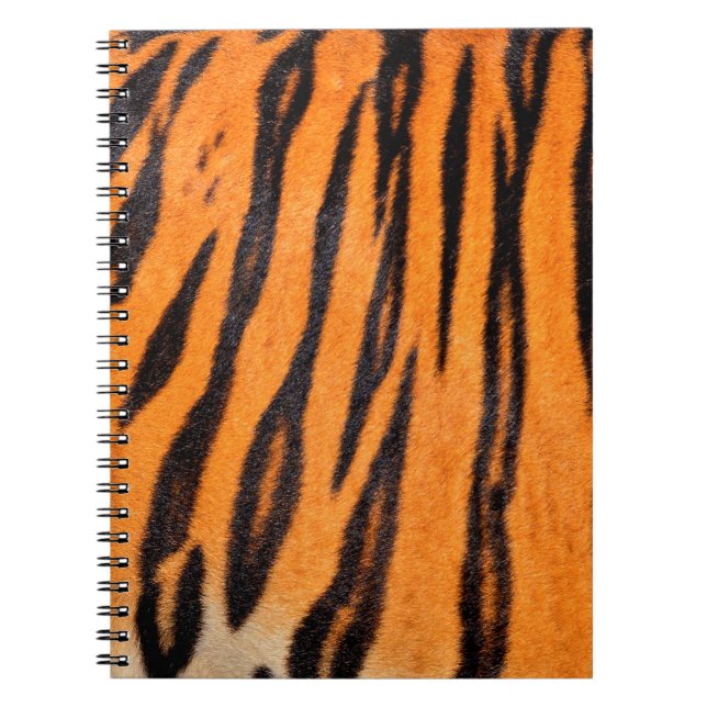 Tigerdruck-Textur Notizblock (Vorderseite)