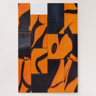 Tigerfarben Puzzle