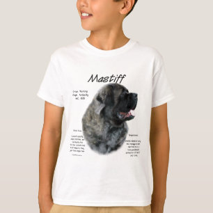 Tigerflaumene Mastiff-Geschichte T-Shirt