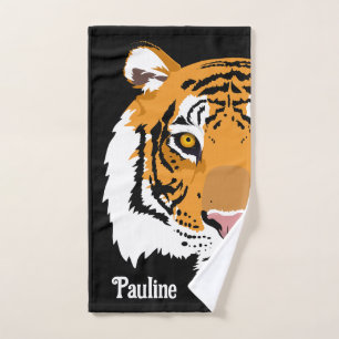 Tigergefecht Personalisiert Handtuch