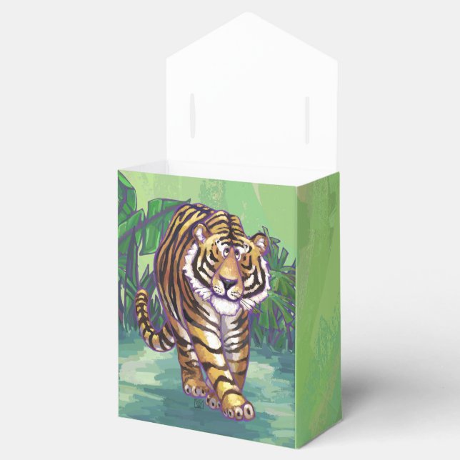 Tigergeschenke und -zubehör geschenkschachtel (Geöffnet)