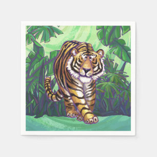 Tigergeschenke und -zubehör serviette