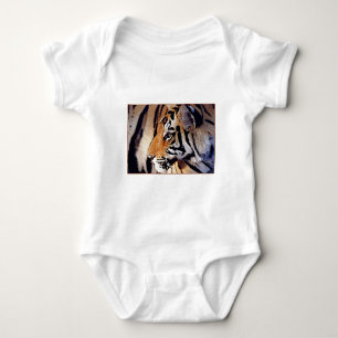 Tigergesicht Baby Strampler