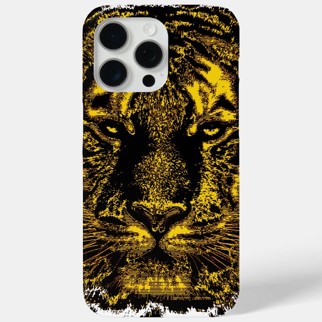 Tigergesicht Case-Mate iPhone Hülle (Rückseite)