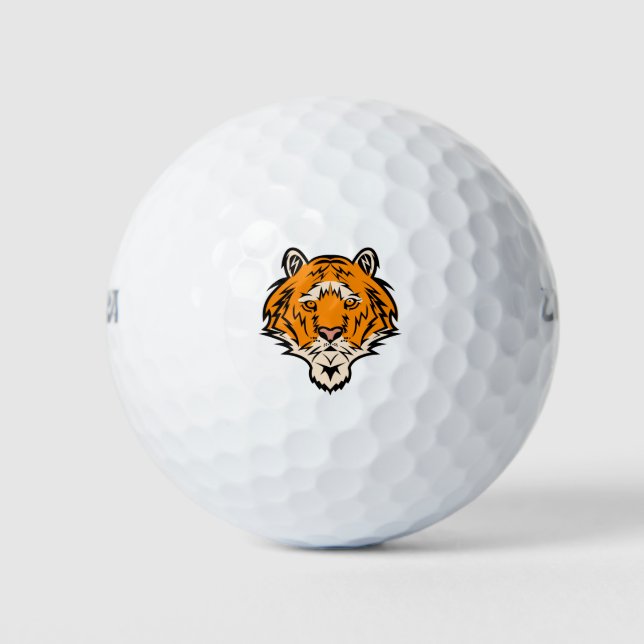 Tigergesicht Golfball (Vorderseite)