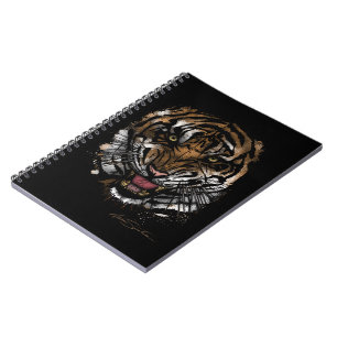 Tigergesicht (Signature-Design) Notizblock