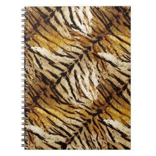 Tigerhaut, stylish, tiger, gestreift, tierischer A Notizblock