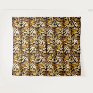 Tigerhaut, stylish, tiger, gestreift, tierischer A Wandteppich