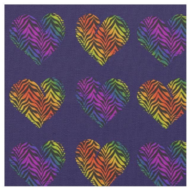 Tigerherz 1 stoff (Nahaufnahme)