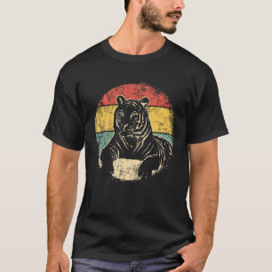 Tigerjahr des Vintagen glücklichen chinesischen Ne T-Shirt
