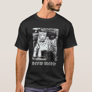 Tigerkatze Grafik T-Shirt