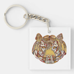 Tigerkonfliktring Schlüsselanhänger