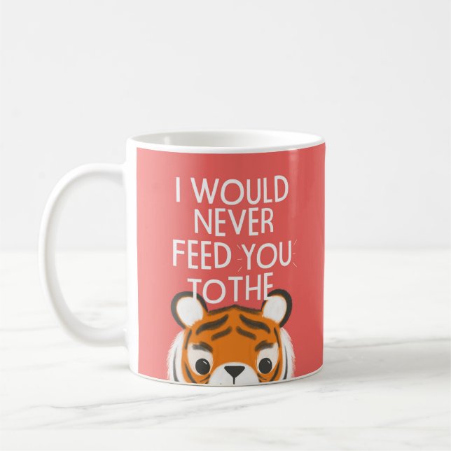 Tigerkönig Inspirierte Tasse (Links)
