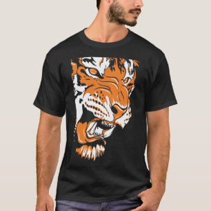 Tigerkopf T-Shirt