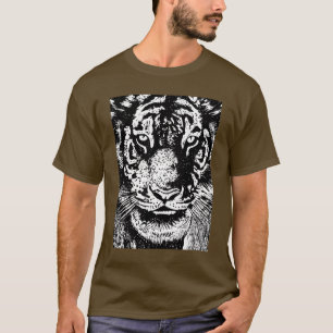 Tigerkopf T-Shirt