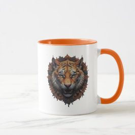 Tigerkopf. Tasse