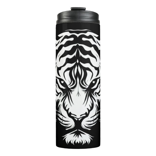 Tigerkopf  thermosbecher (Vorderseite)