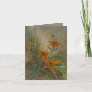 Tigerlilien 4 x 5,6 Zoll Karte