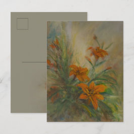 Tigerlilien Postkarte