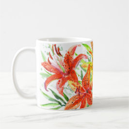 Tigerlililie Blume Tasse