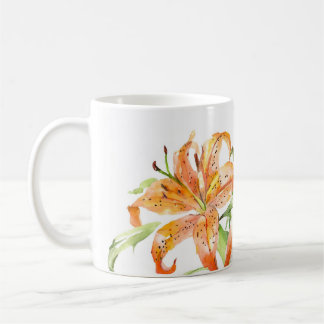 Tigerlililie Blume Tasse