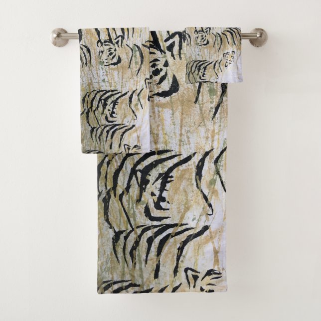 Tigermalerei Glasfaserkunst Set (Insitu)