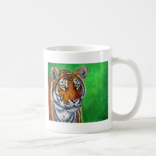 Tigermalerei Kaffeetasse