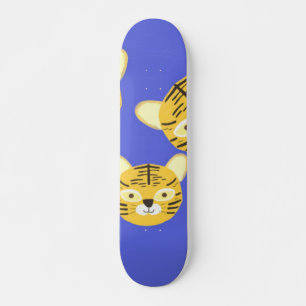 Tigermalerei Skateboard