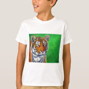Tigermalerei T-Shirt